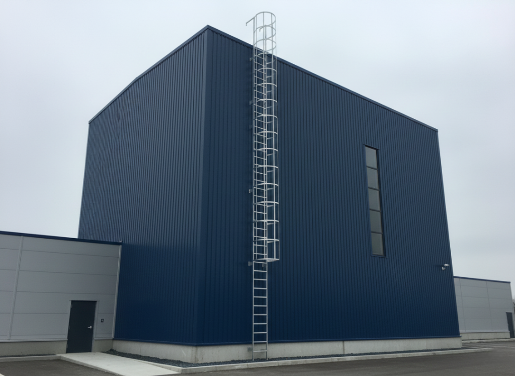 drabina pionowa na dach