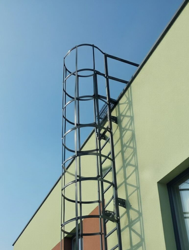 drabiny pionowe na dach