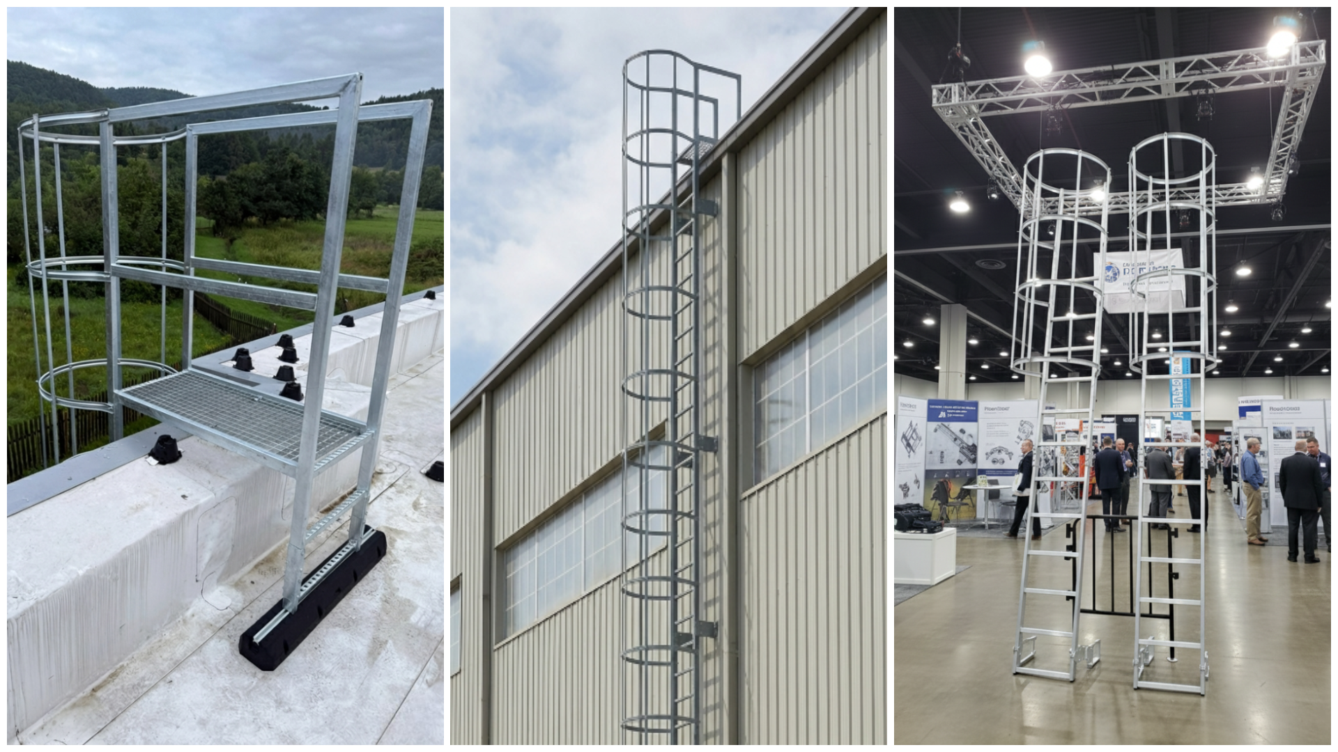 drabiny pionowe na dach