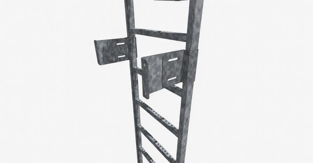 drabina pionowa wsporniki krótkie